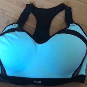 Sea foam blue Victoria’s Secret sports bra 32dd